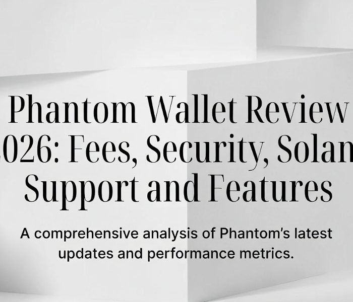 Phantom Wallet Review 2026: Fees, Security, Solana Support and Features
